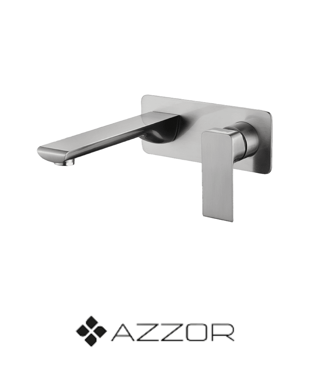 AZZOR - Monocontrol Azzor Infiniti pared Satin Nickel - AZZ-AZ73151N