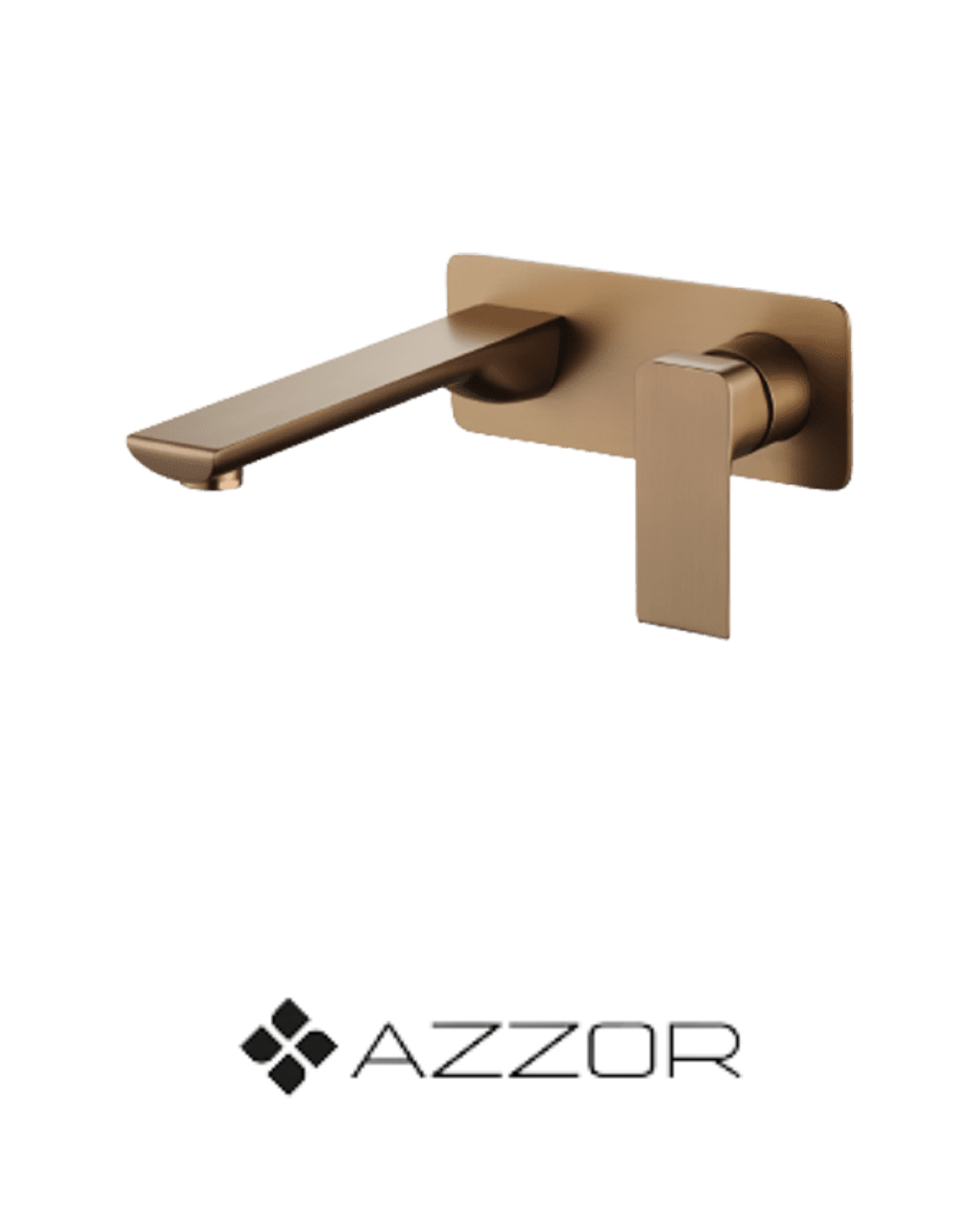 AZZOR - Monocontrol Azzor Infiniti pared Oro Rosa Mate - AZZ-AZ73151SRG-FP