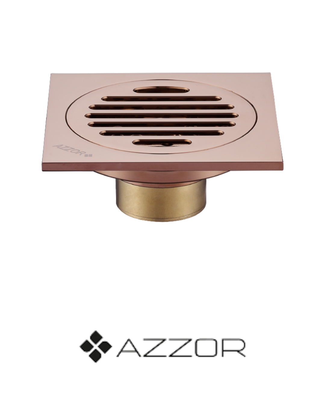 AZZOR - Rejilla Azzor de pieso Oro Rosa Mate - AZZ-AZ8455SRG-FP