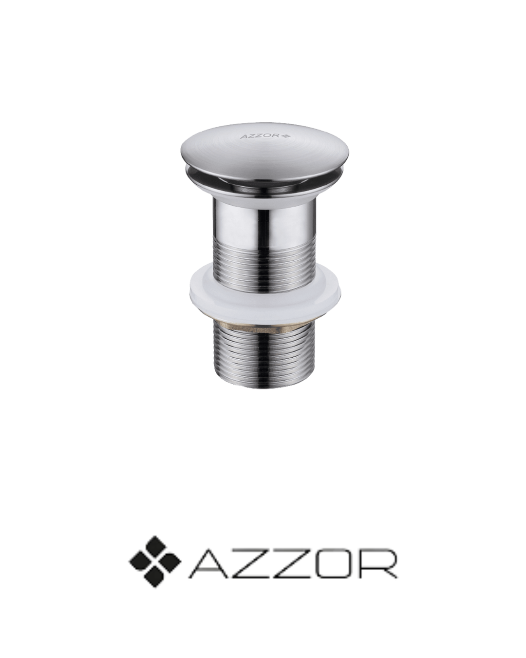 AZZOR - Desagüe Azzor sin rebose tipo hongo Gunmetal -  AZZ-AZ8910GM