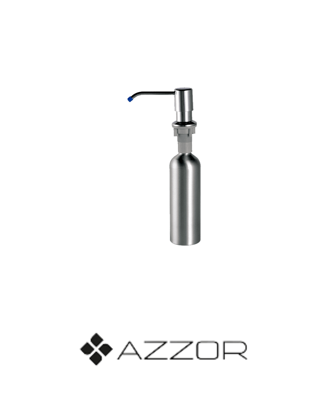 AZZOR - Dispensador de jabón Azzor Cromado - AZZ-AZD1-SS