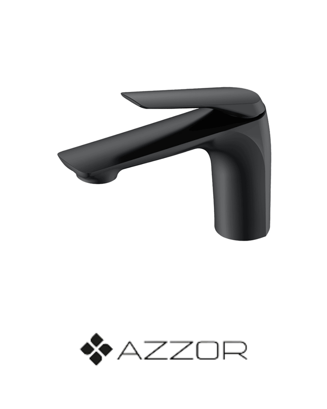 AZZOR - Monocontrol caño bajo Azzor Vita Negro - AZZ-B05001311MB