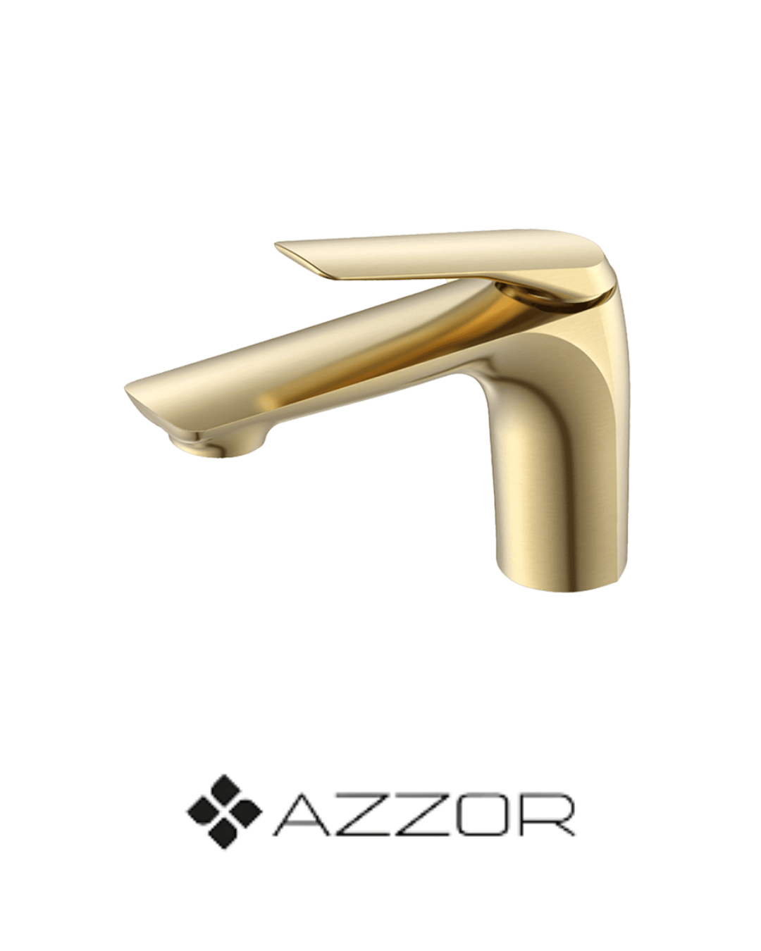 AZZOR - Monocontrol caño bajo Azzor Vita Oro Mate - AZZ-B05001431BG