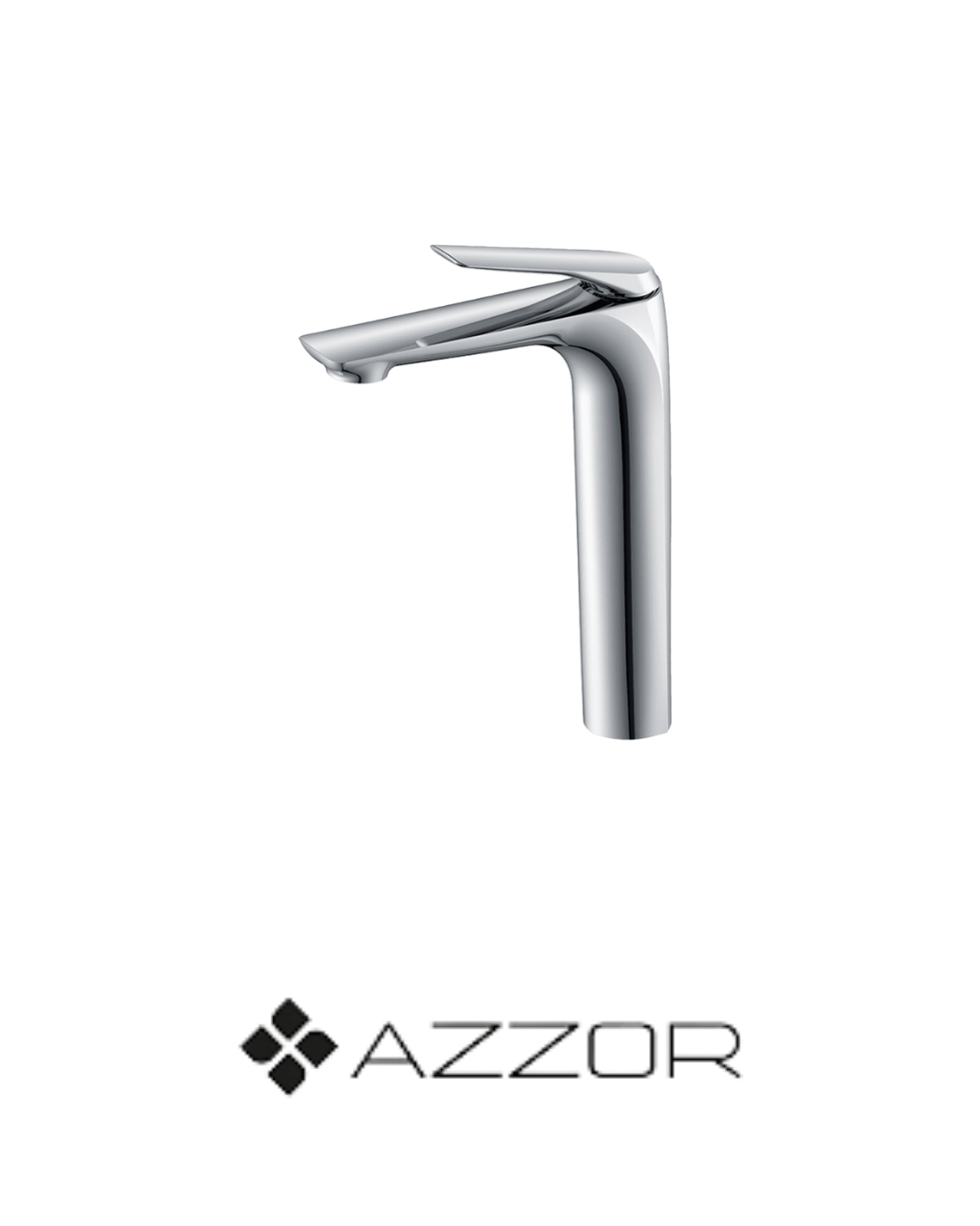 AZZOR - Moncontrol caño alto Azzor Vita Cromado - AZZ-B05002011CR