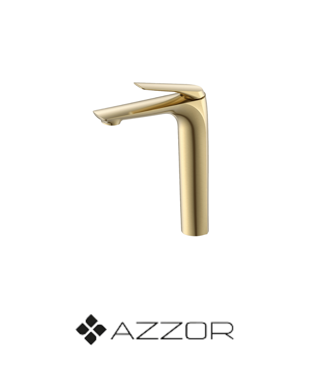 AZZOR - Monocontrol caño alto Azzor Vita Oro Mate - AZZ-B05002431BG