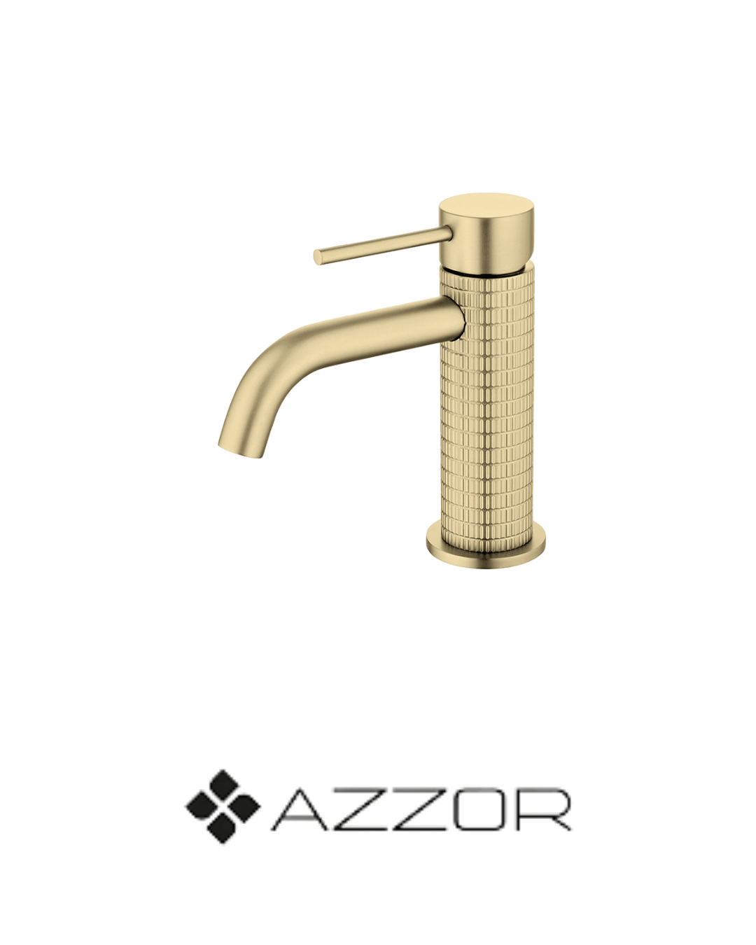 AZZOR - Monocontrol caño bajo Azzor Diamanto Oro Mate - AZZ-B06401431BG