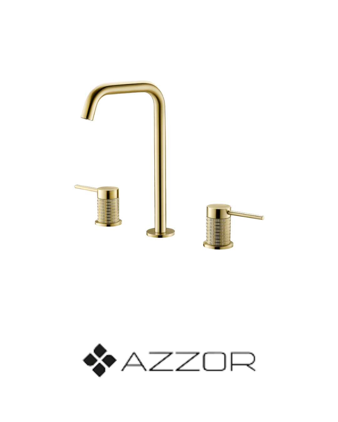 AZZOR - Monocontrol de pared Azzor Diamanto Oro Mate - AZZ-B06404431BG