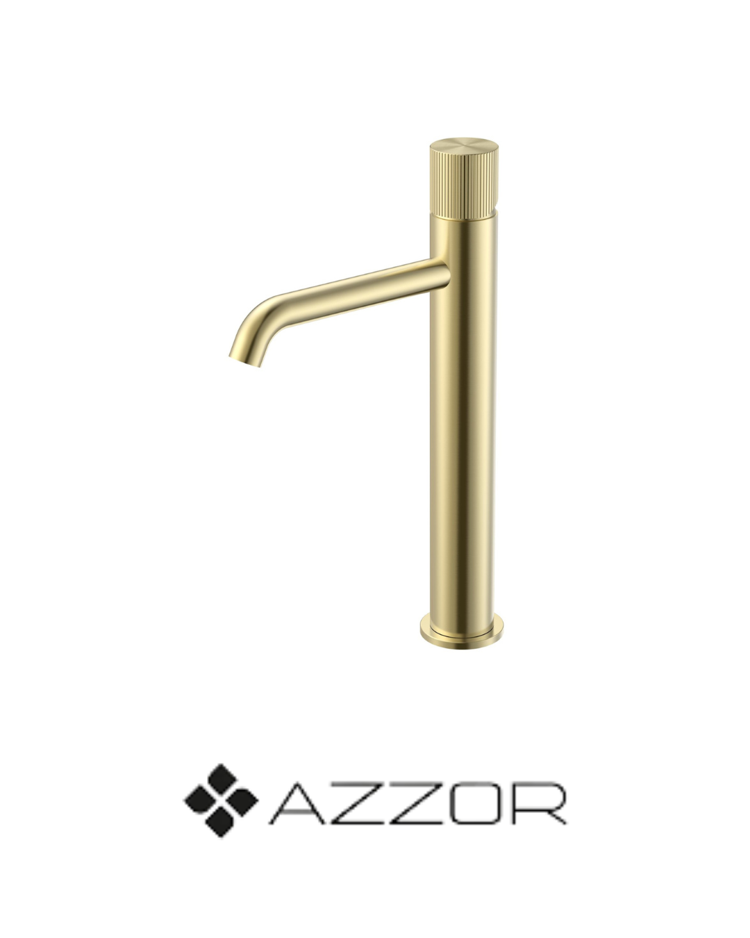 AZZOR - Monocontrol Caño Alto Azzor Lines Oro Mate - AZZ - B101202431 - BG