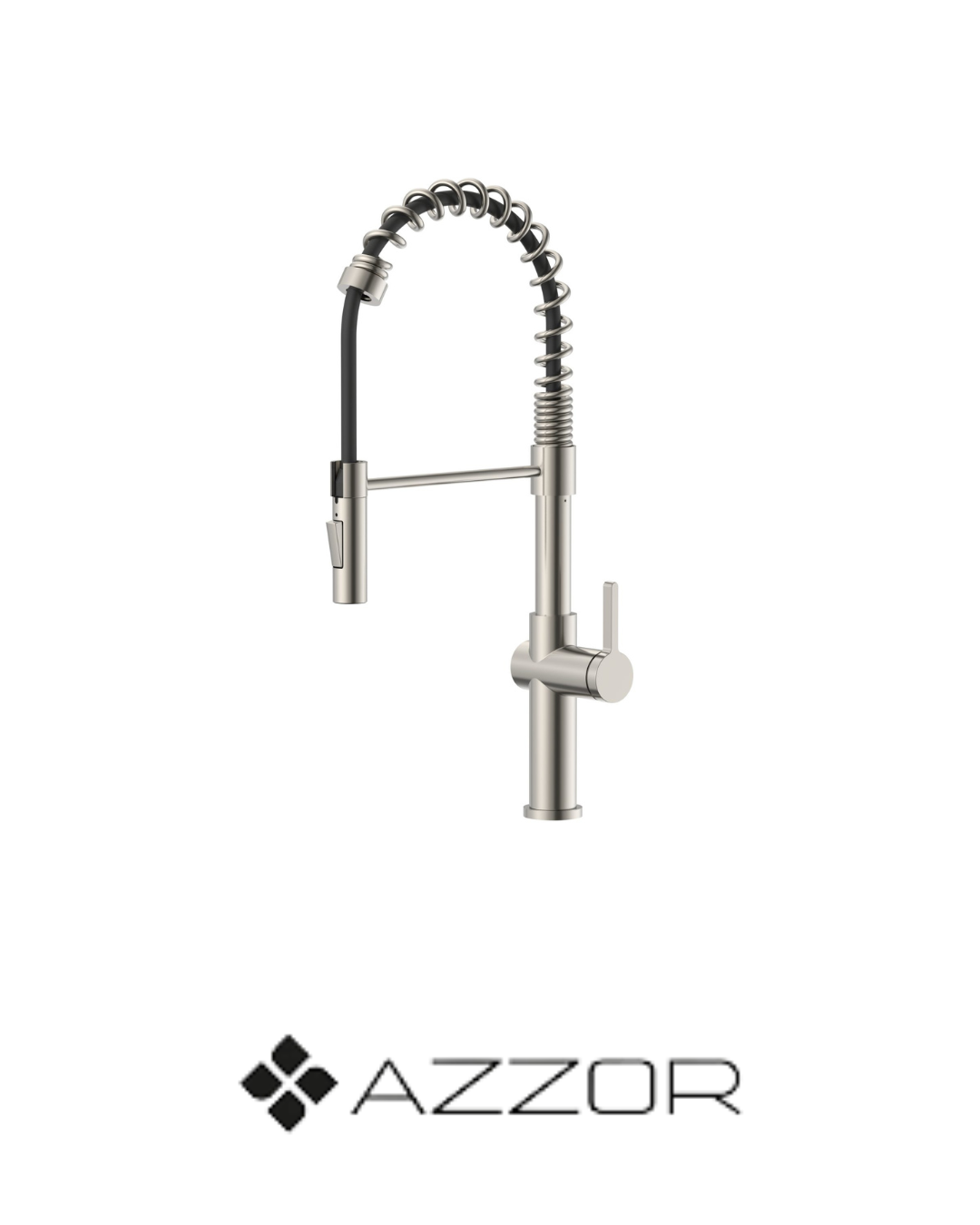 AZZOR - Grifería Azzor De Concina Satin Nickel - AZZ-K759C01162-1-BN
