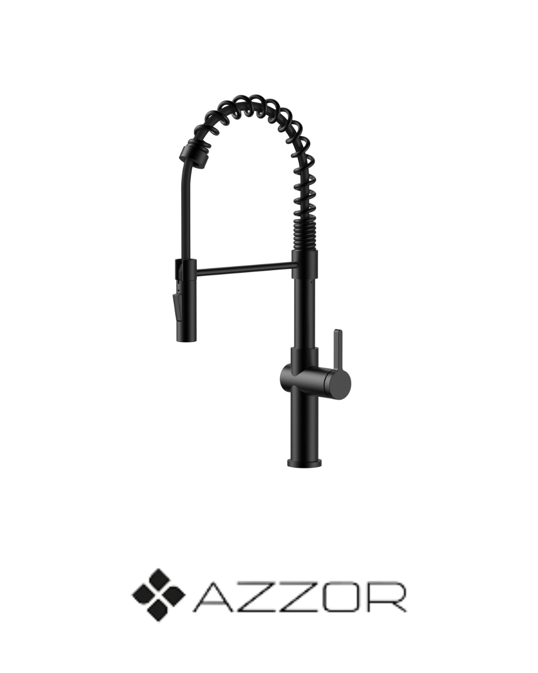 AZZOR - Grifería Azzor De Cocina Negro Mate - AZZ-K759C01312-1-MB