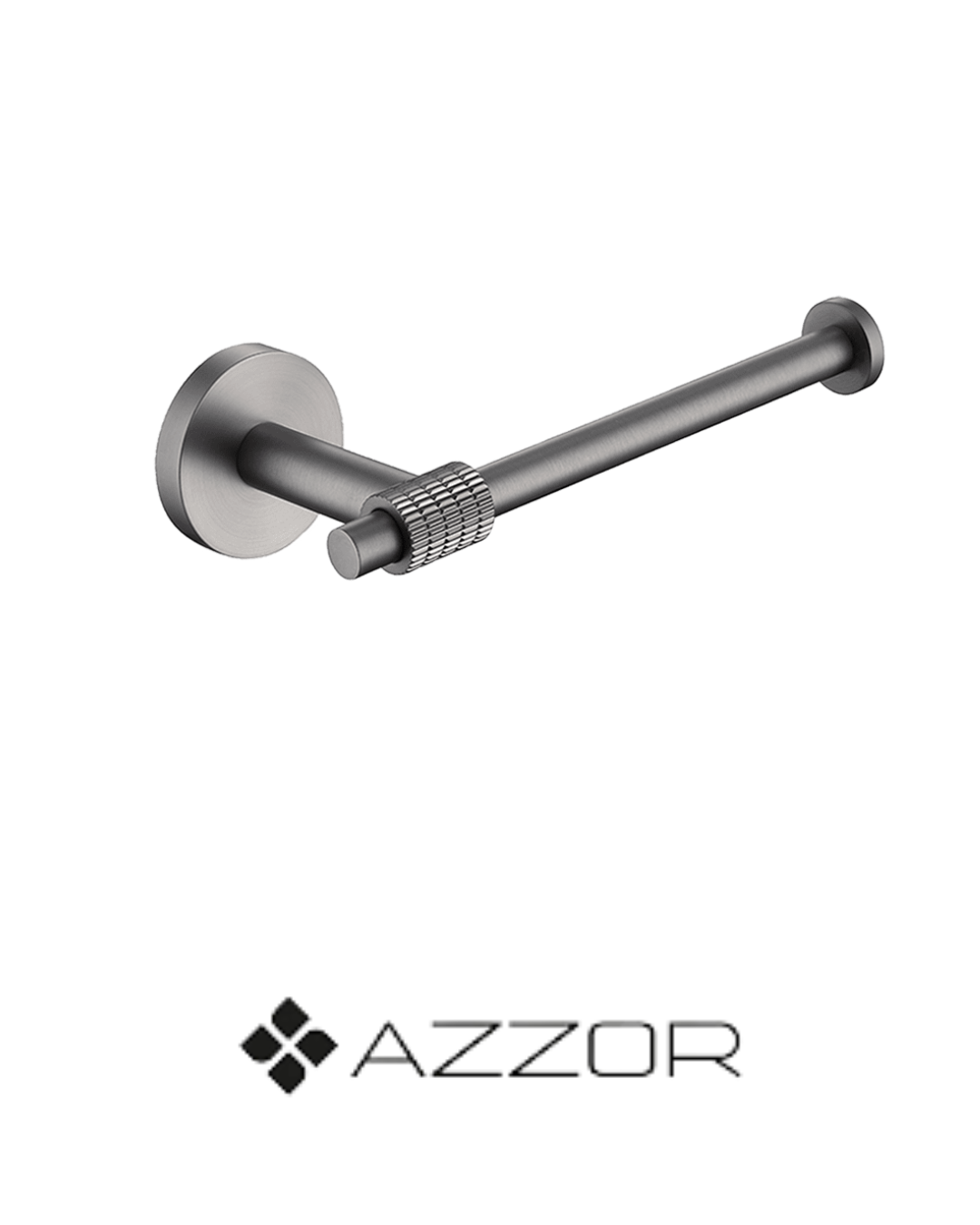 AZZOR - Toallero Azzor Diamanto Gunmetal - AZZ-Q15C05-GM