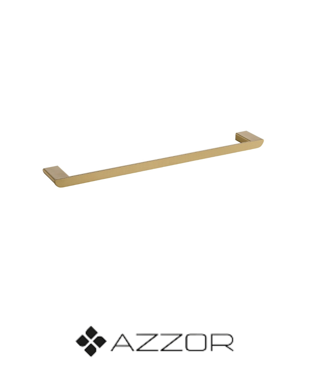 AZZOR - Toallero De Barra Azzor Sira Oro Mate - AZZ- Q2601-BG