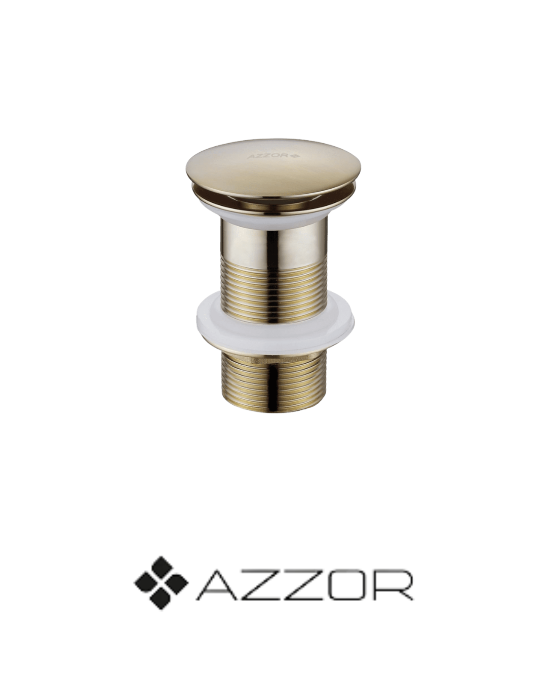 AZZOR - Desagüe Azzor sin rebose tipo hongo Oro Mate - AZZ- AZ8910SG-FP