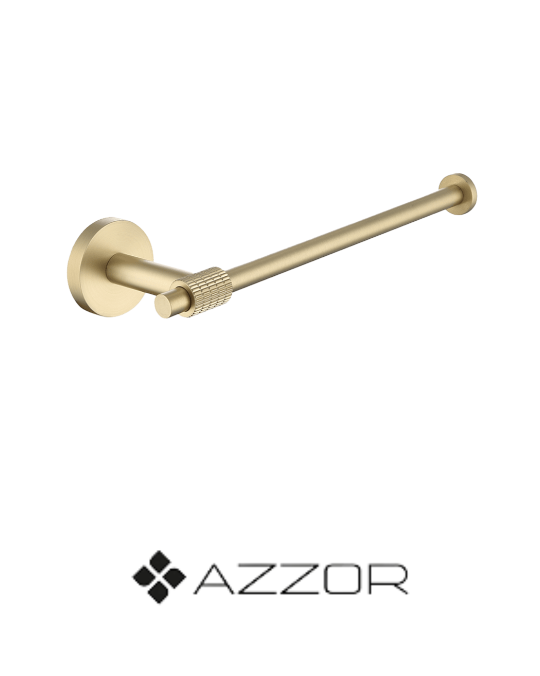 AZZOR - Toallero Azzor Diamanto Oro Mate - AZZ- Q15C04-BG