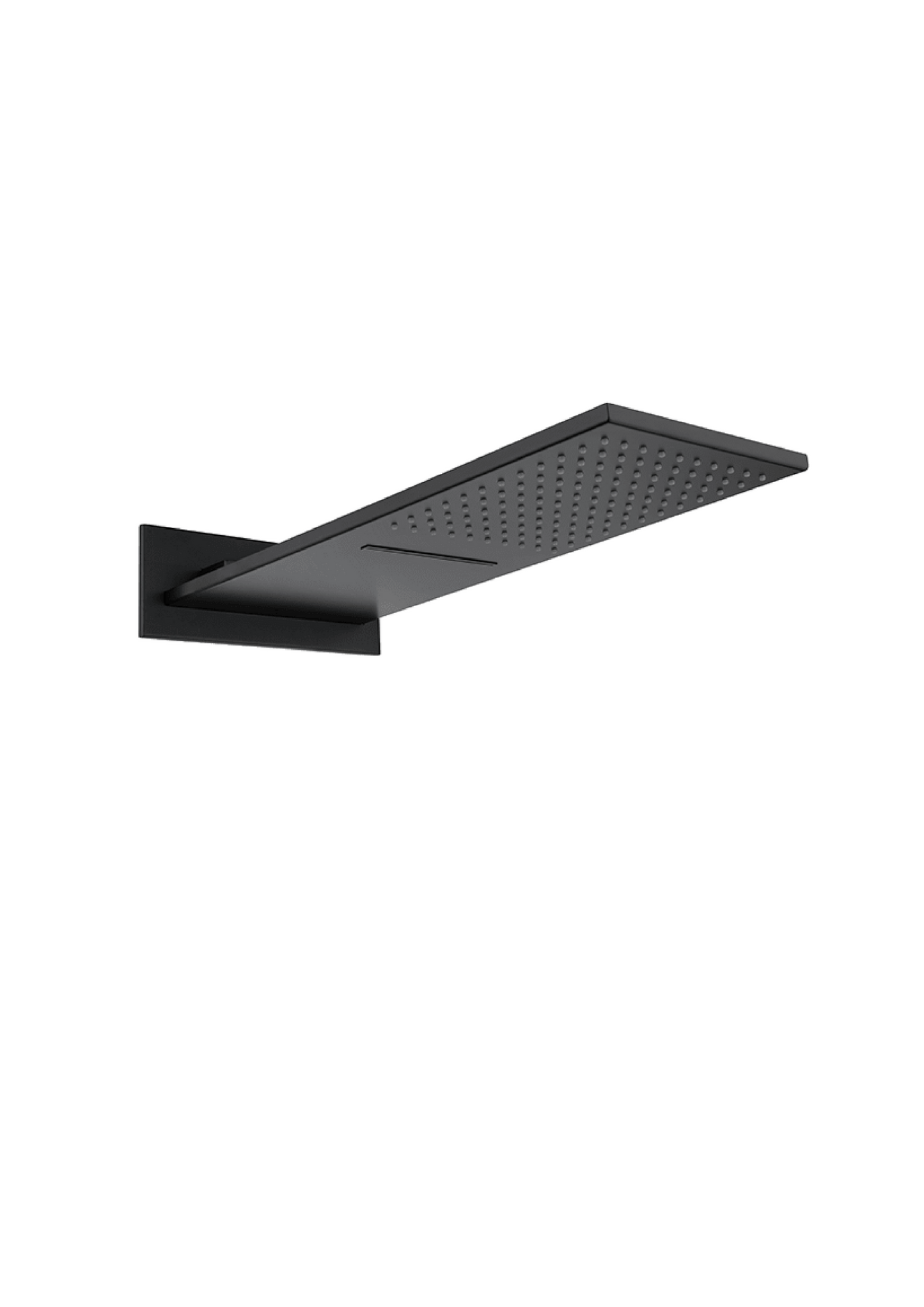 AZZOR - Cabeza Azzor Rectangular de 2 funciones Negro Mate - AZZ-AXESS016MB