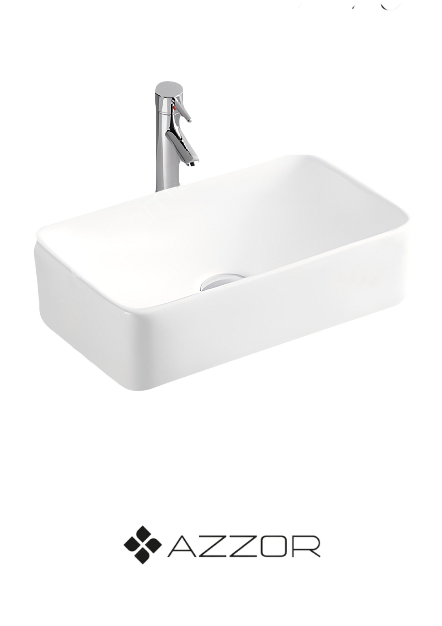 AZZOR - Lavamos Azzor Ceramina Blanca - AZZ-AZWB604