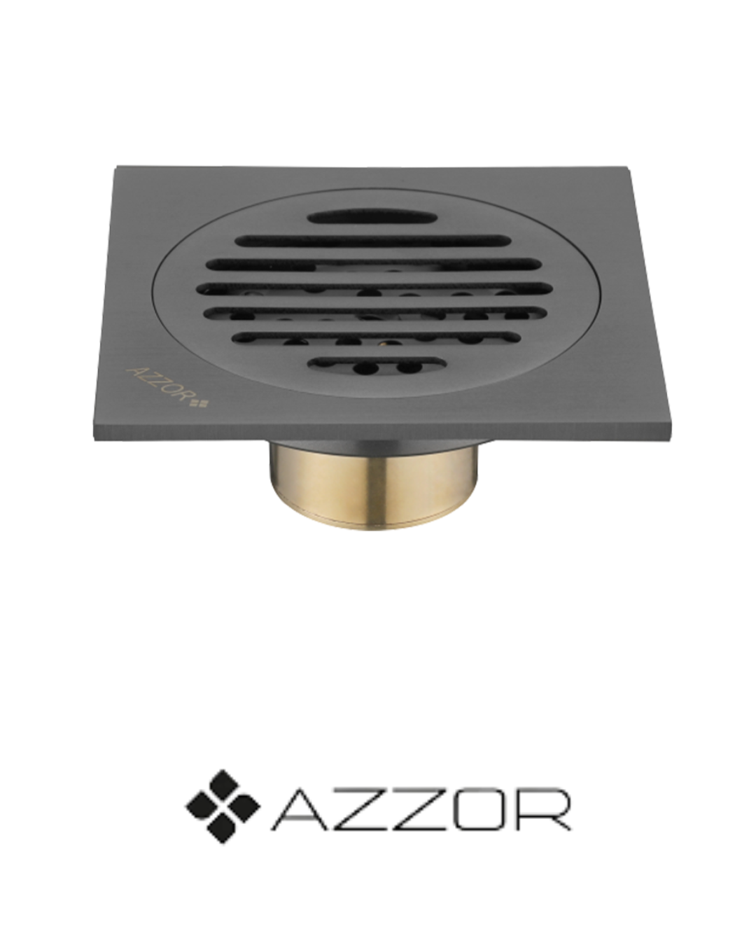 AZZOR - Rejilla Azzor de piso Gunmetal - AZZ -AZ8455GM