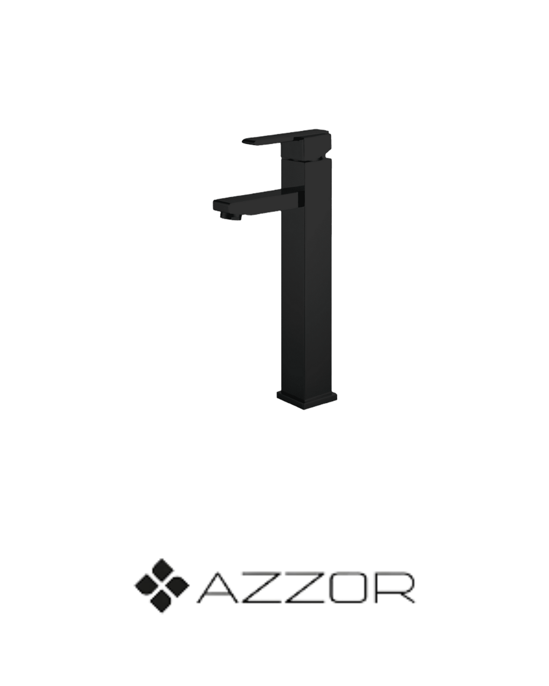 AZZOR - Grifería Azzor Sarabi alta negra - AZZ - AXE121102MB