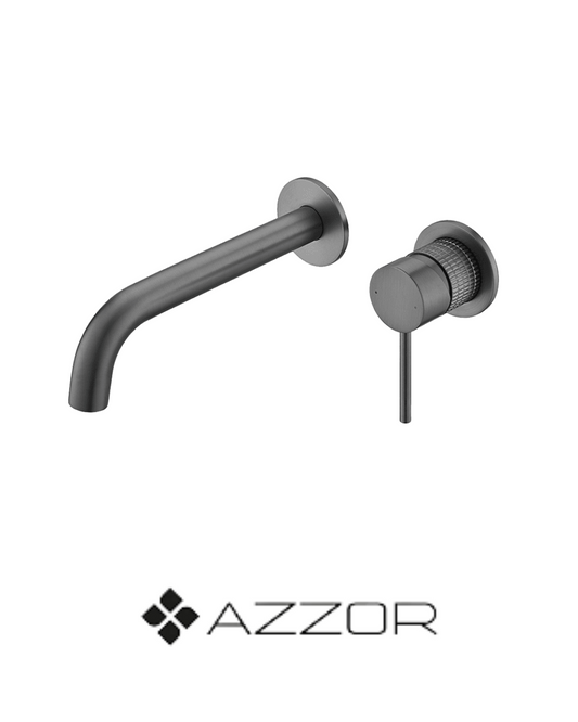 AZZOR - Monocontrol de pared Azzor Diamanto Gunmetal - AZZ - B06428451GM