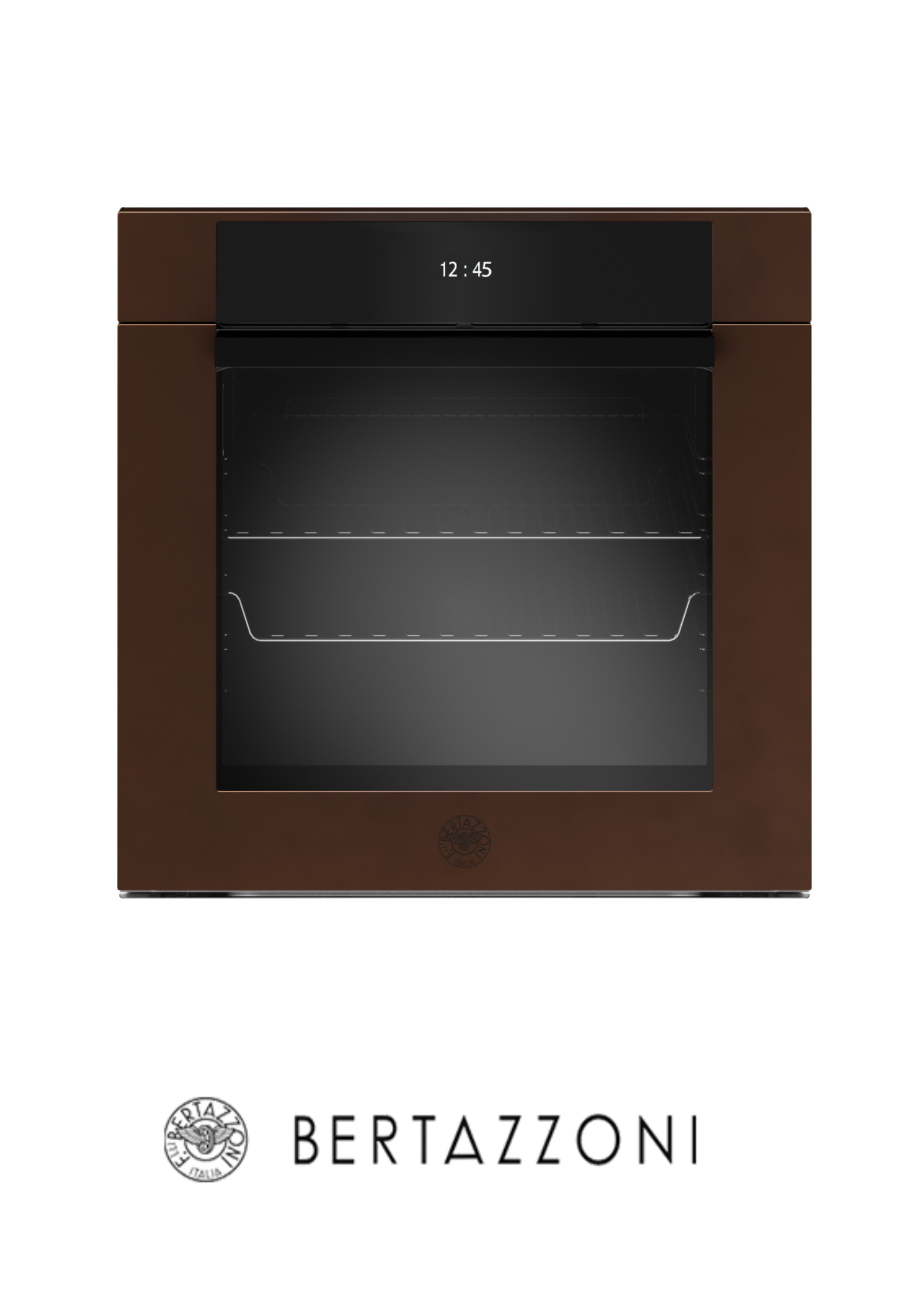 BERTAZZONI - Horno Moderno 60CM, Full Vapor, Pirolítico, Pantalla TFT, Color Cobre - F6011MODVPTC/23