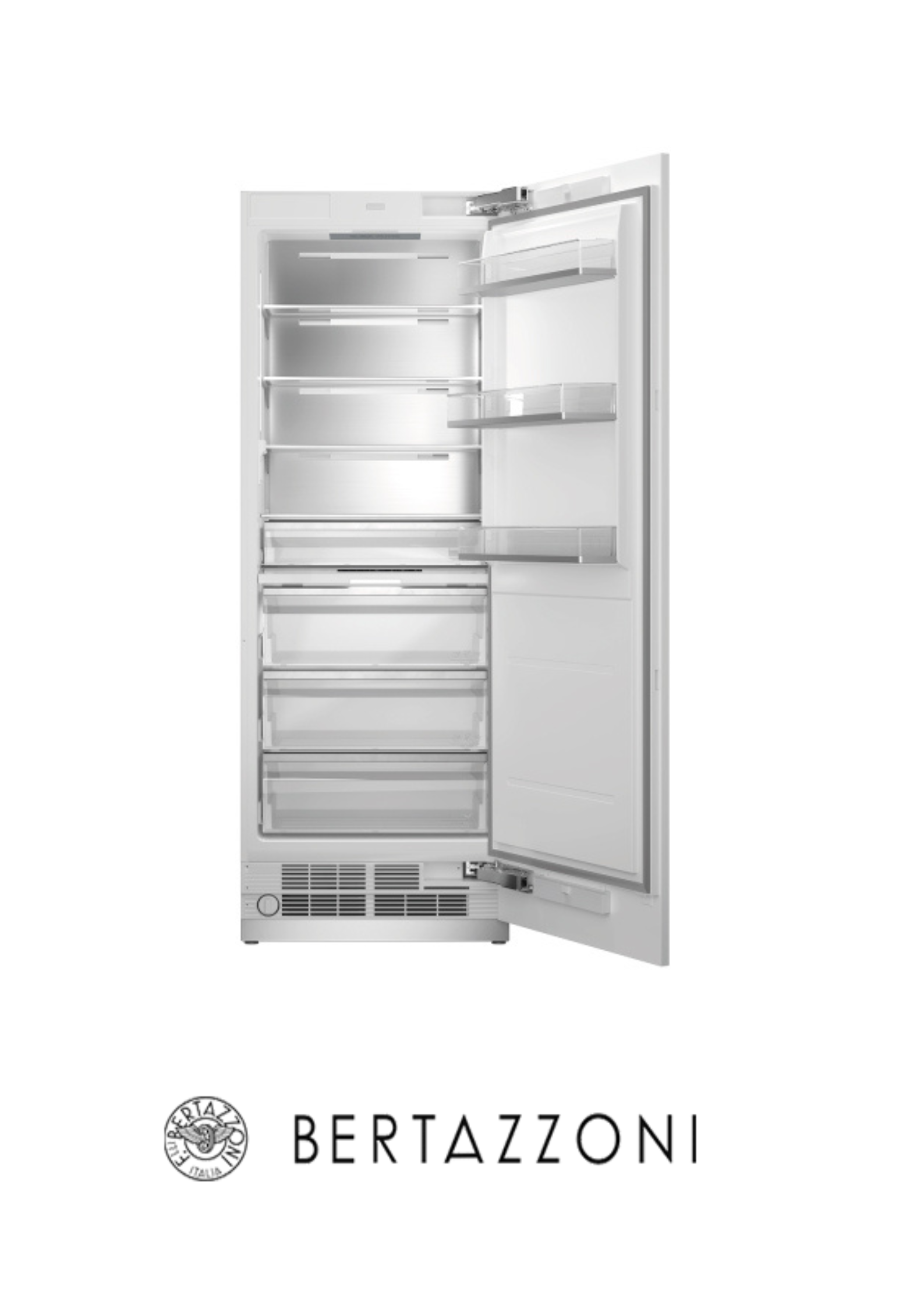 BERTAZZONI Columna De Refrigerador Empotrada de 30" - REF30RCBPNV