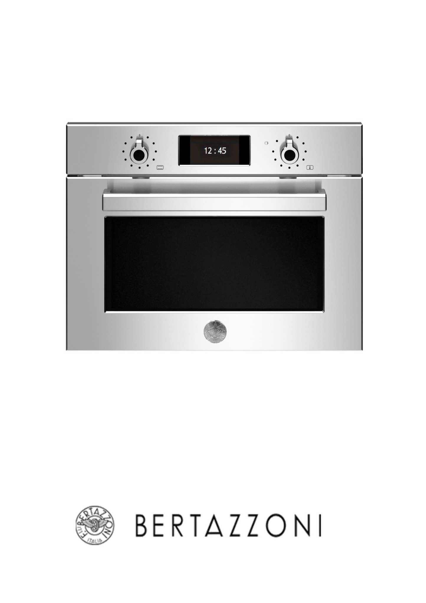 BERTAZZONI Horno Pro Compacto combi Microondas Formato 45x60 - F457PROMWTX