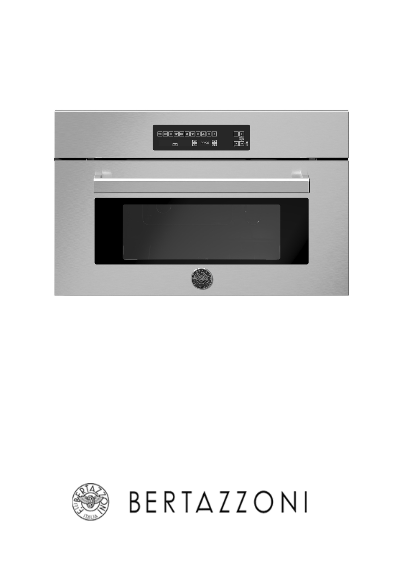 BERTAZZONI -Horno Professional microondas combi 75cm Acero - PROF30SOEX