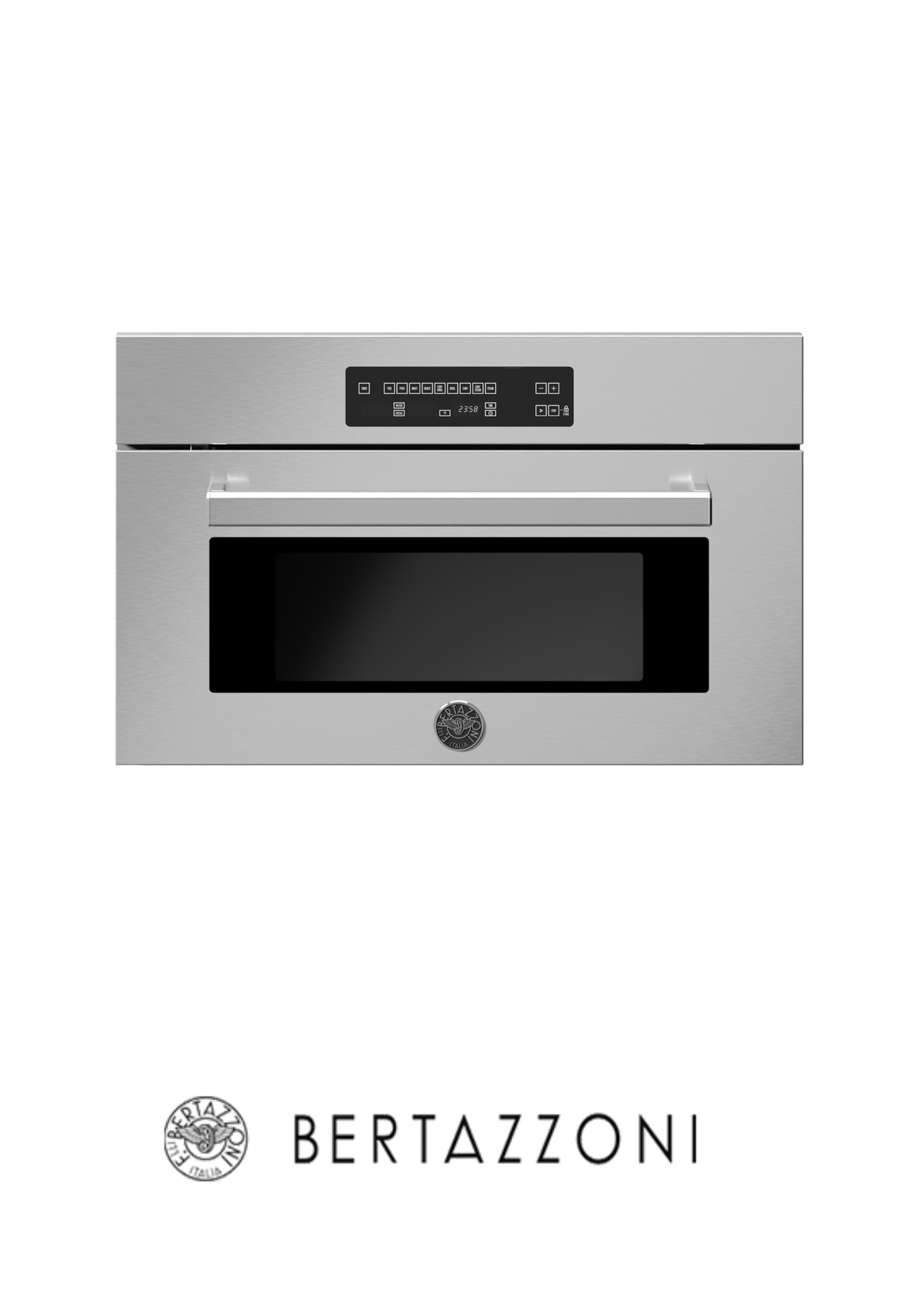 BERTAZZONI - Horno Professional Combi Full Vapor 30 Pulgadas Acero Inox - PROF30CSEX