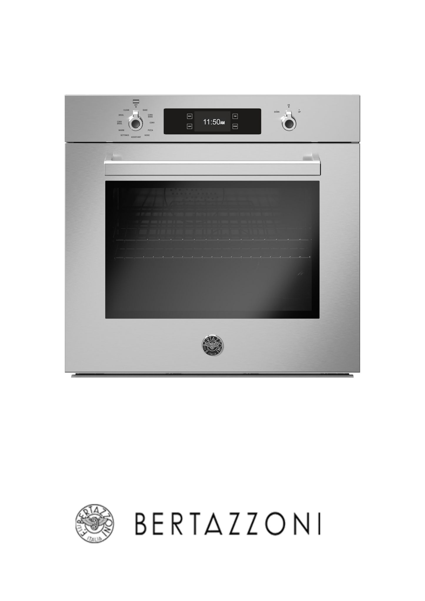 BERTAZZONI - Horno Professional multifunción 60cm Acero - PROF30FSEXT