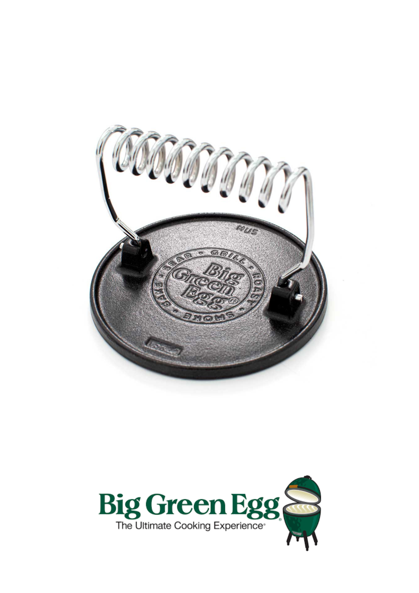 BIG GREEN EGG - BGE  Prensa Parrilla de Hierro Fundido - 127648