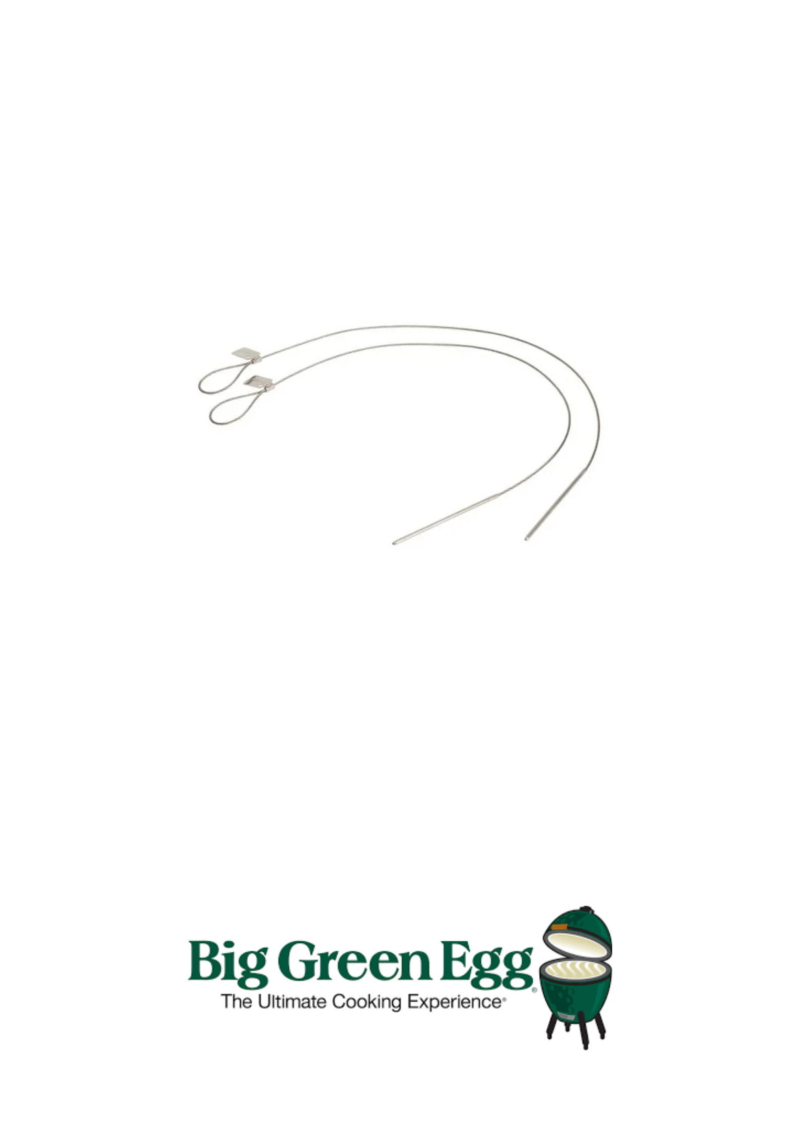 BIG GREEN EGG - BGE Pinchos Flexibles Acero Inoxidable - 201348