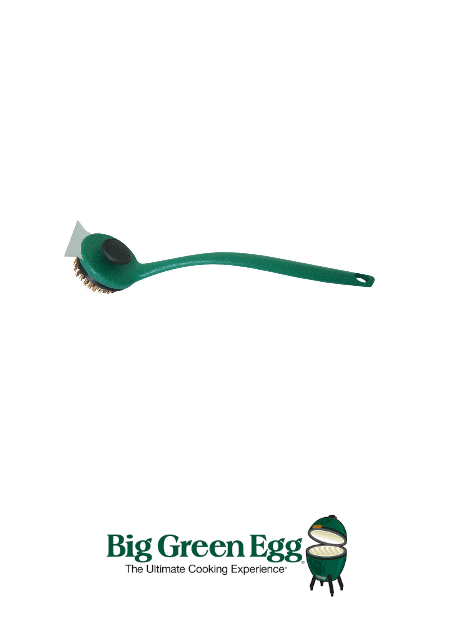 BIG GREEN EGG - BGE Cepillo Grip Largo Fribra Palmyra Natural - 127129