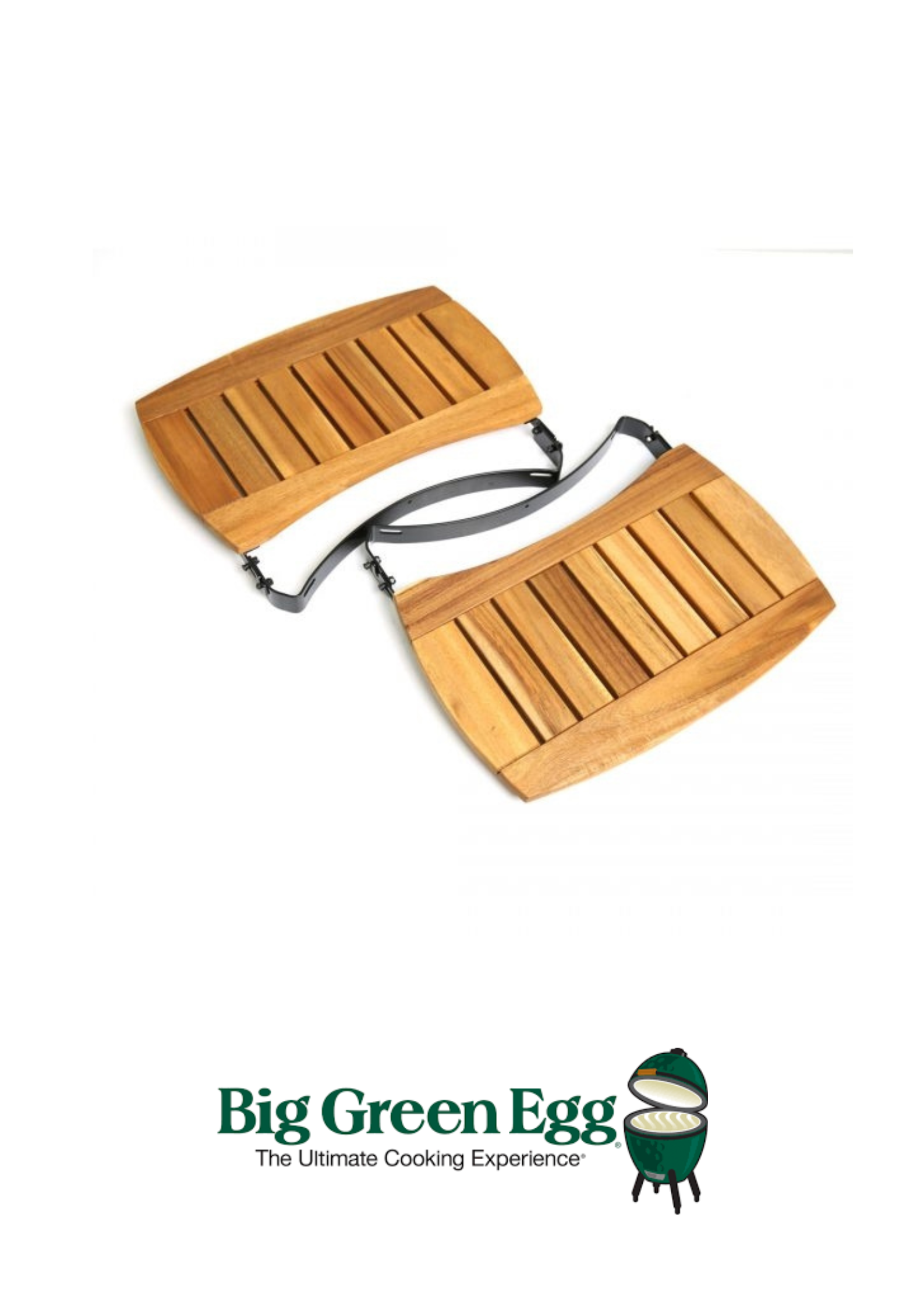 BIG GREEN EGG - Mesas Laterales Pequeñas Acacia XLarge - 120694