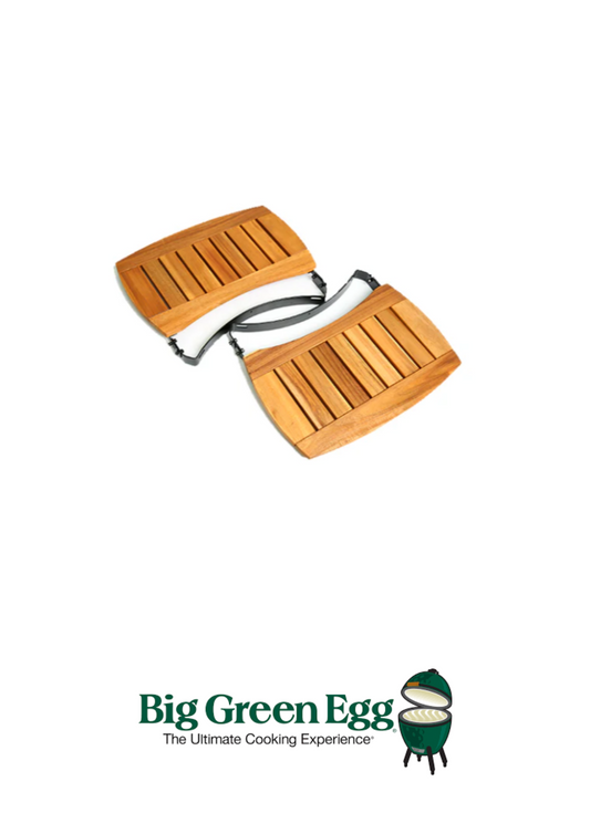 BIG GREEN EGG -  BGE Mesas Laterales Acacia MiniMax 121844