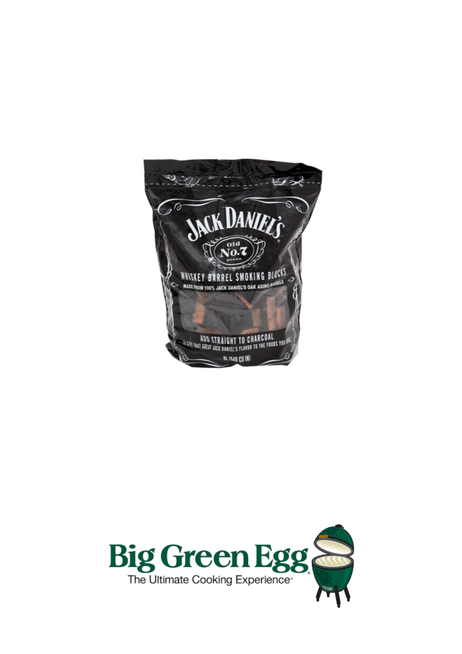 BIG GREEN EGG - BGE Chips Madera Jack Daniels - 017499