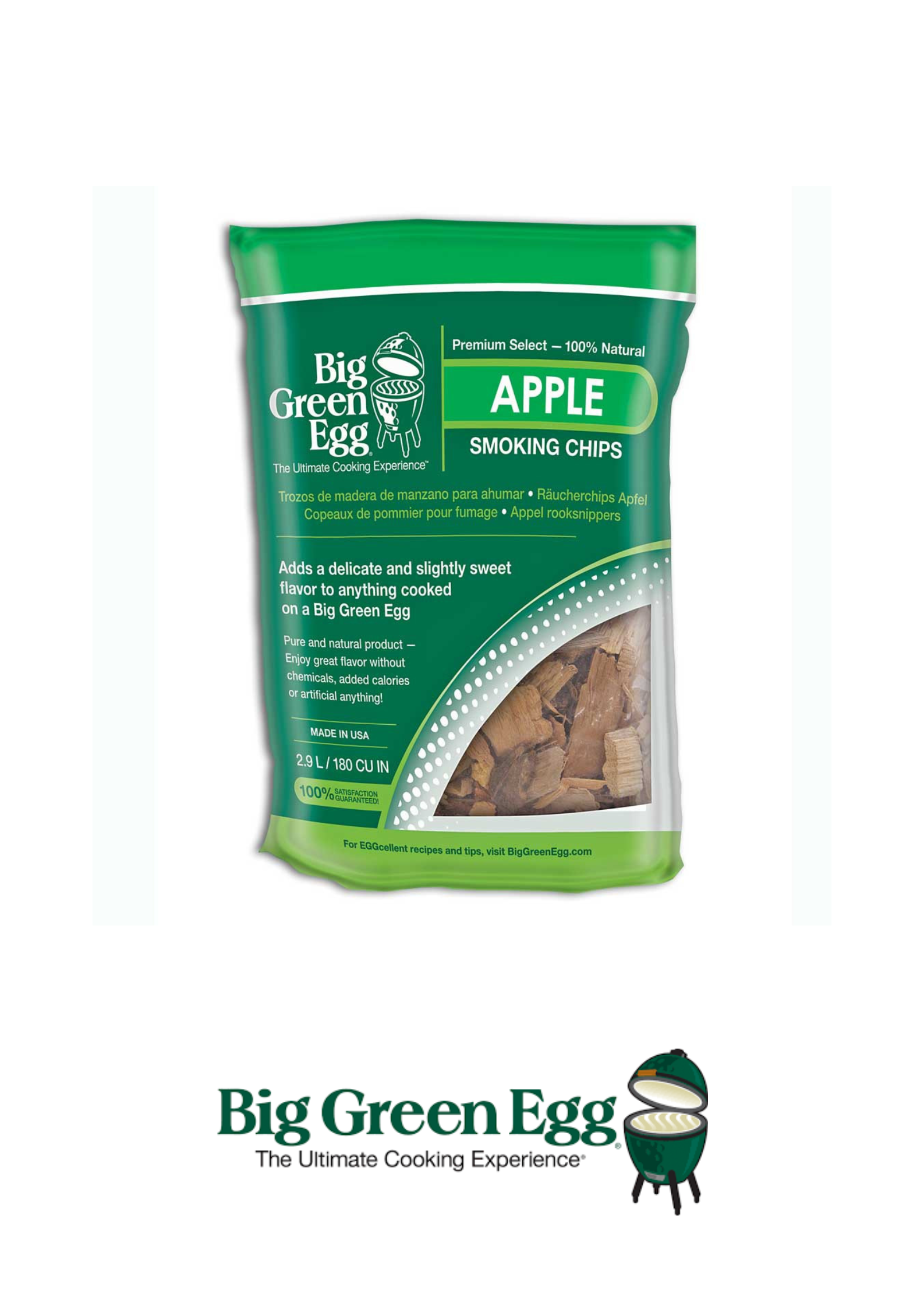 BIG GREEN EGG - BGE Chips Madera de Manzano - 113962