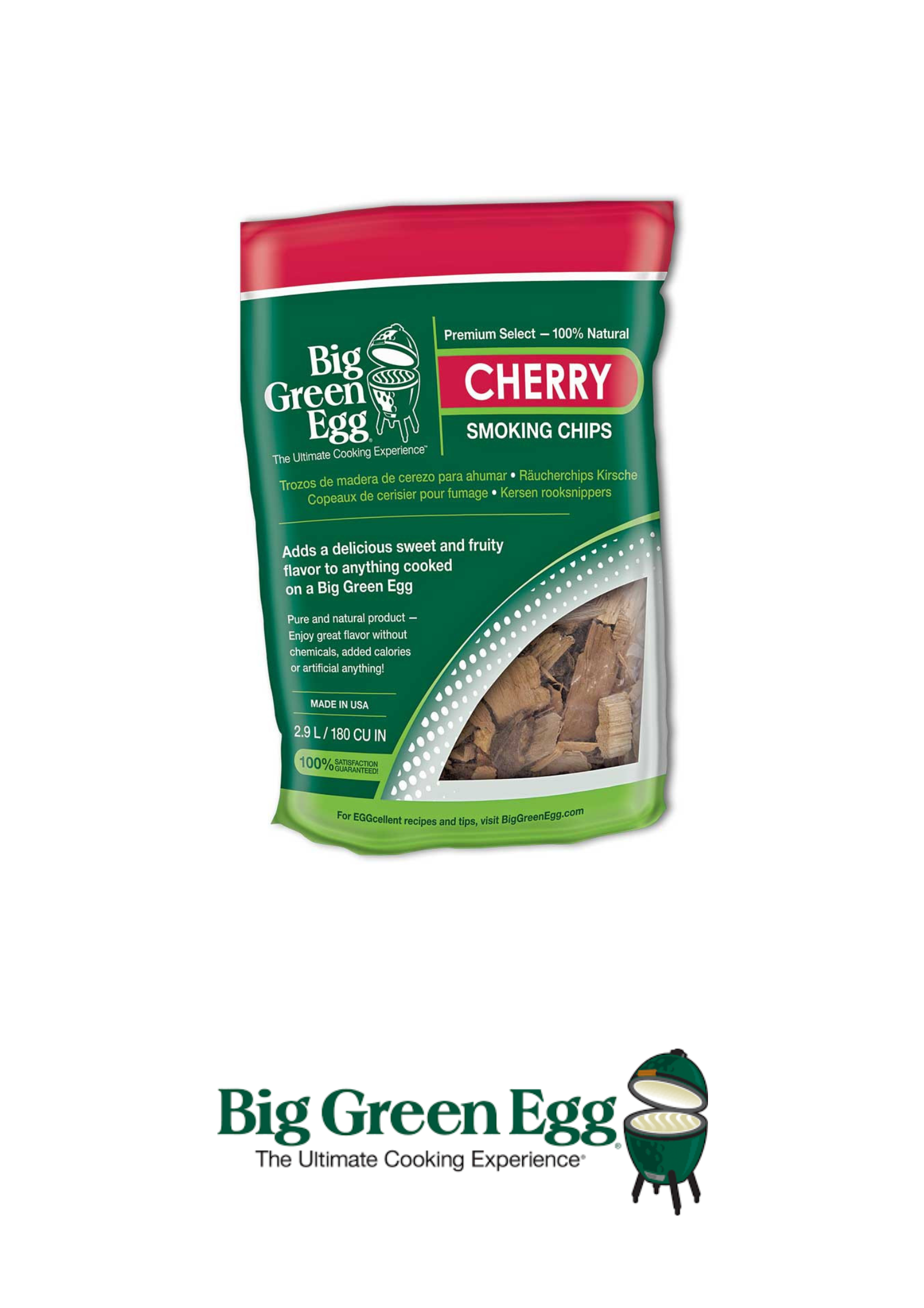 BIG GREEN EGG - BGE Chips Madera de Cerezo - 113979