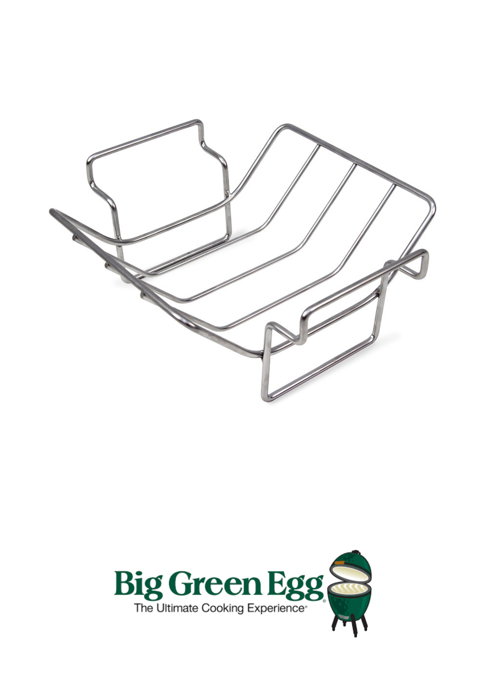 BIG GREEN EGG - BGE Rack Costillero Acero Inox Small - 117557