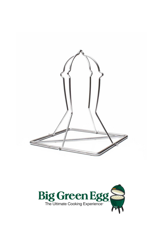 BIG GREEN EGG - BGE Rosticero Pollo en Lata Acero Inoxidable - 127754