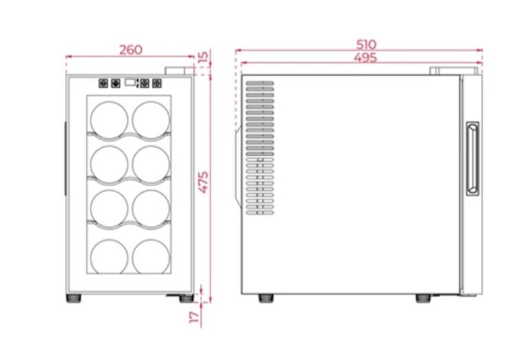 TEKA - Sommelier 15CM; RVC 10008 GBK - 113620002