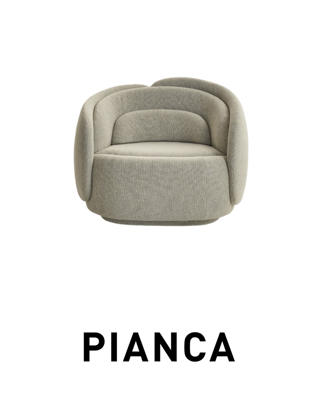 PIANCA - Poltrona Peonía -  D9PE001