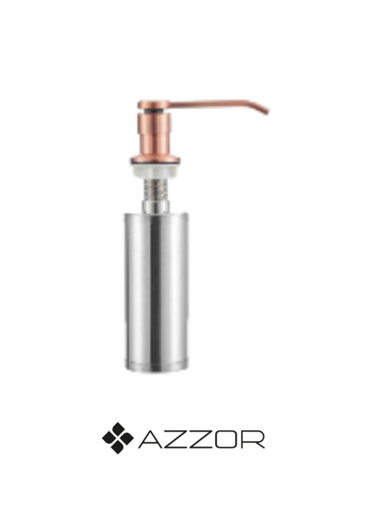 AZZOR - Dispensador de jabón Azzor Oro Rosa - AZZ-AZD1-RG