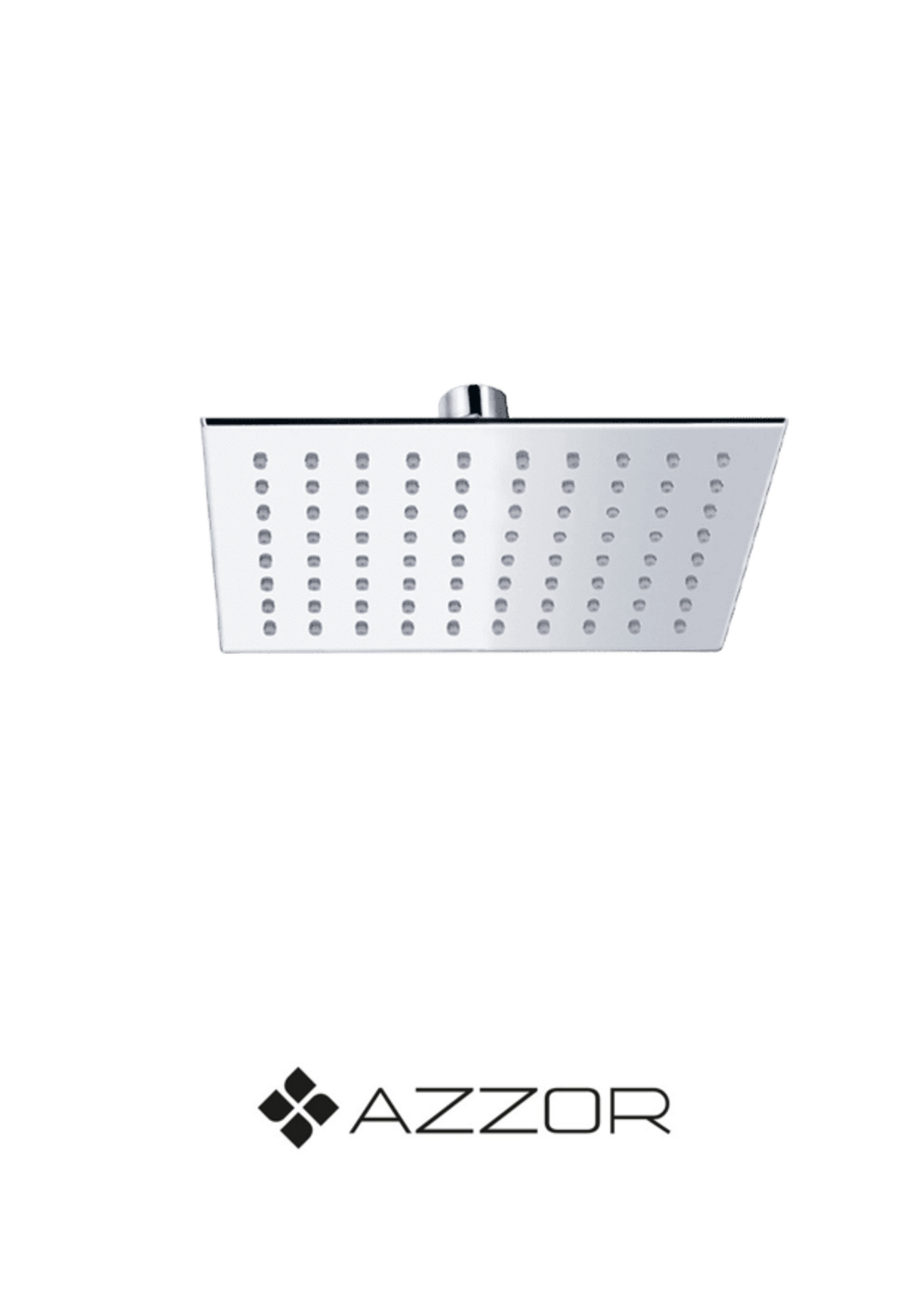 AZZOR - Cabeza de ducha rectangular cromado 30x45cm - AZZ-AXFLS8003-3045CR