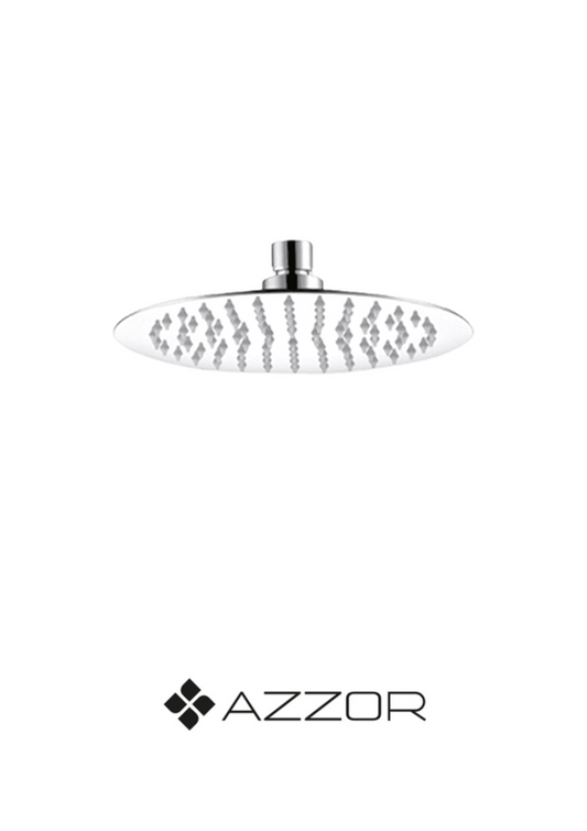 AZZOR - Cabeza Azzor Redonda Ultra Plana 3CM Cromada - AZZ-AXFL8002C-30