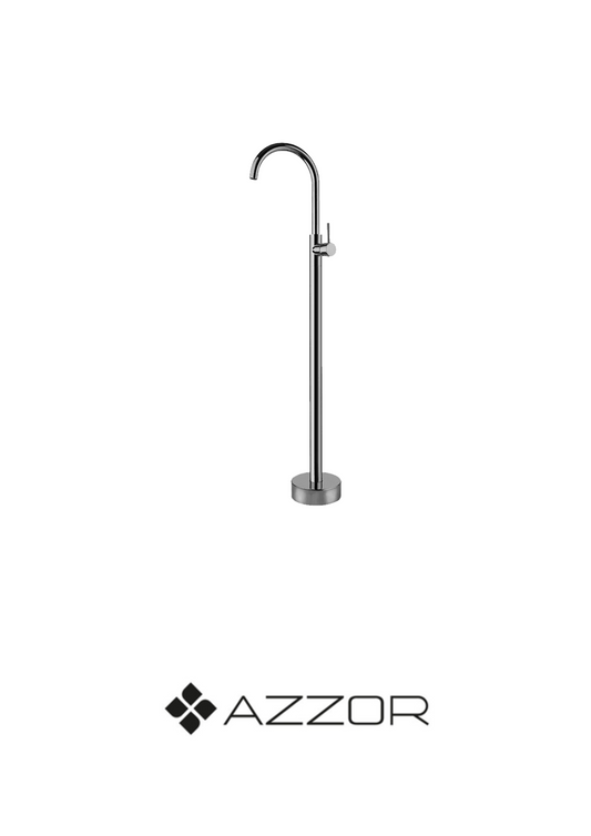 AZZOR - Monocontrol Azzor Lois de piso para lavamanos Gunmetal - AZZ-AXE161800MB