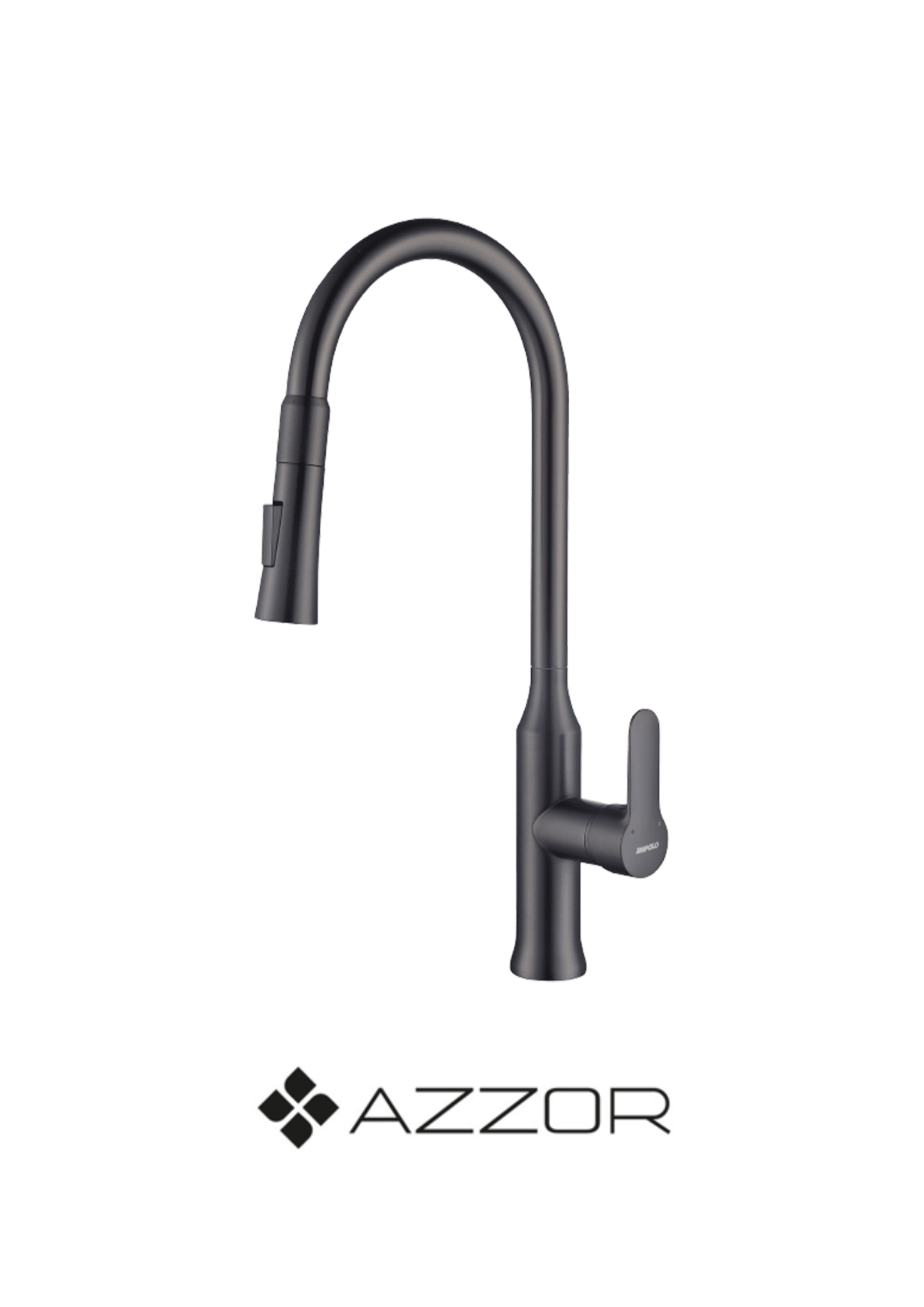 AZZOR - Grifería Azzor Sarah de cocina Gun Metal - AZZ-AXEKM4009GM