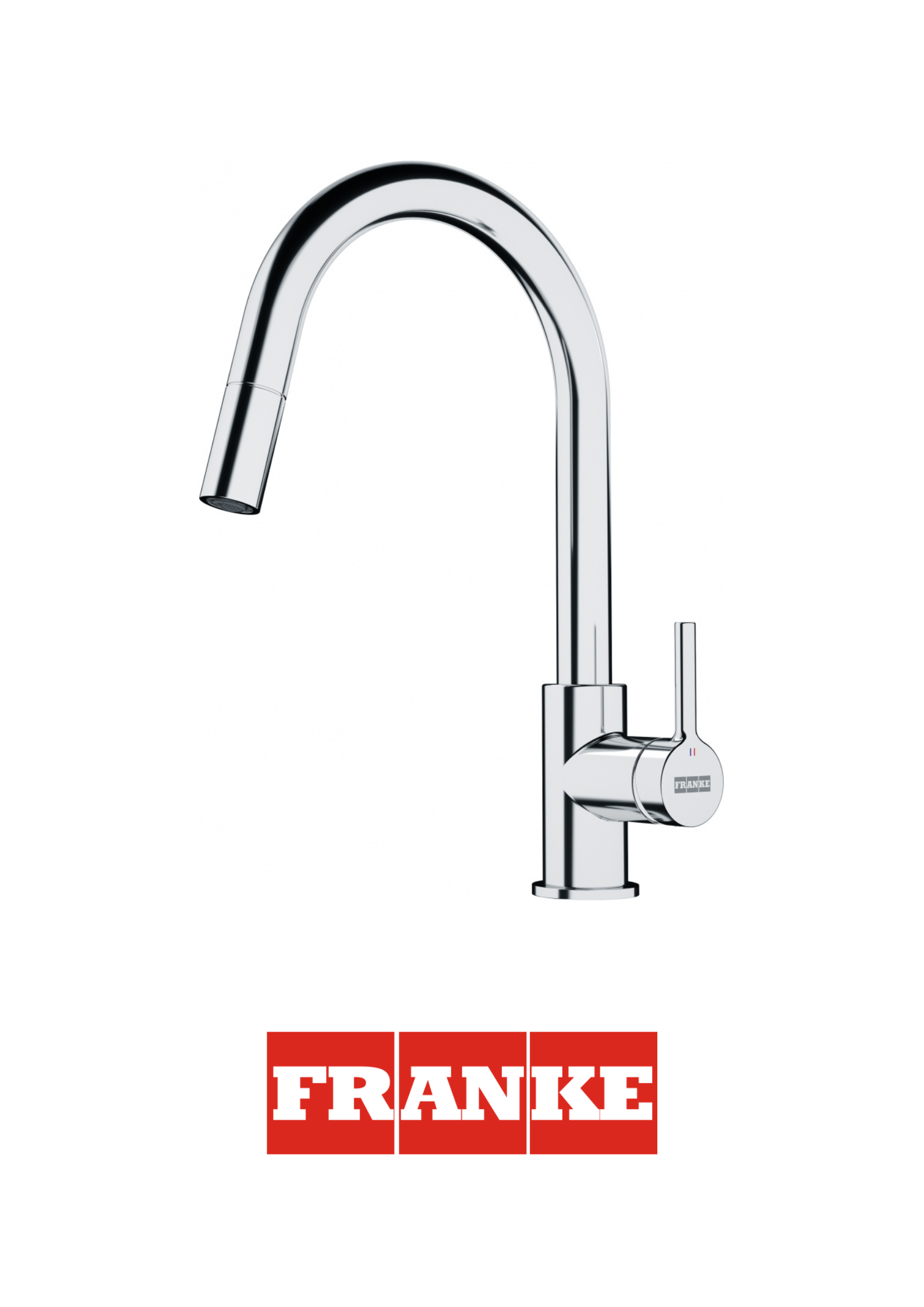 FRANKE - Grifo mezclador cromado - LINO DOCCIA SINGLE LEVER MIXER CHROME FINISH - 115.0693.229