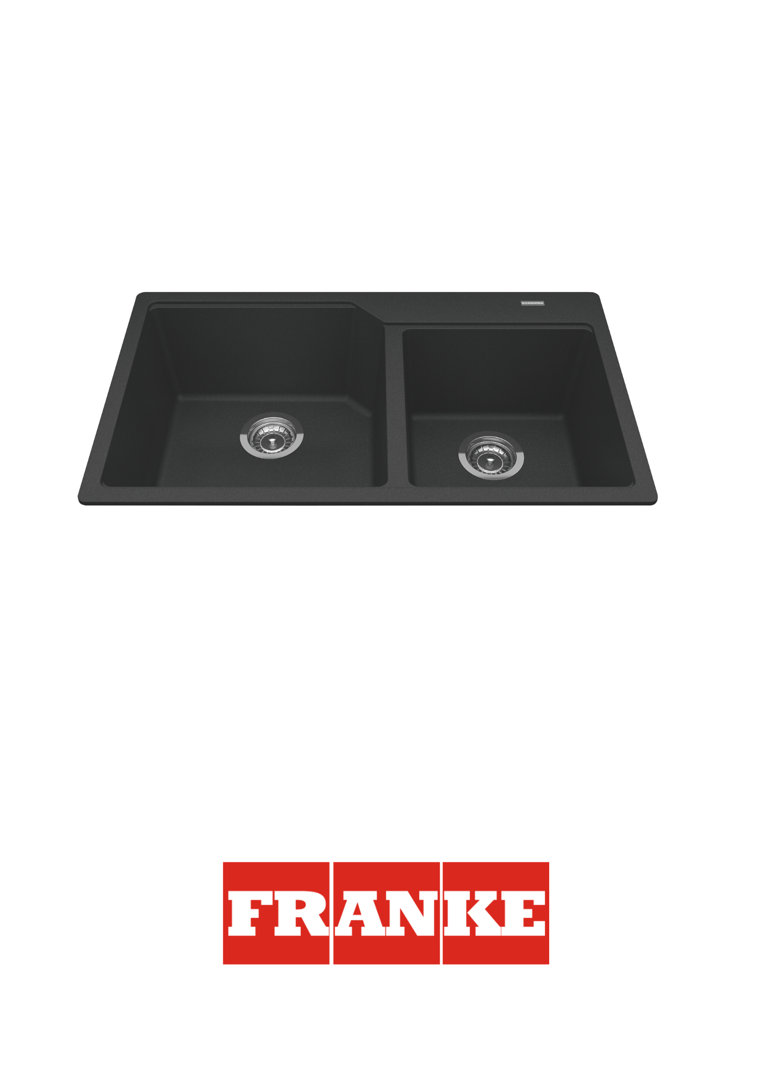 FRANKE - Poceta sintética urban - URB 620-86 NEGRO MATE - 114.0686.774