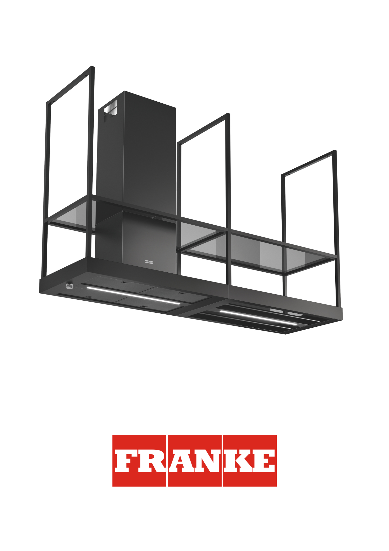 FRANKE - Extractor de isla - T- SHELF - 325.0678.073