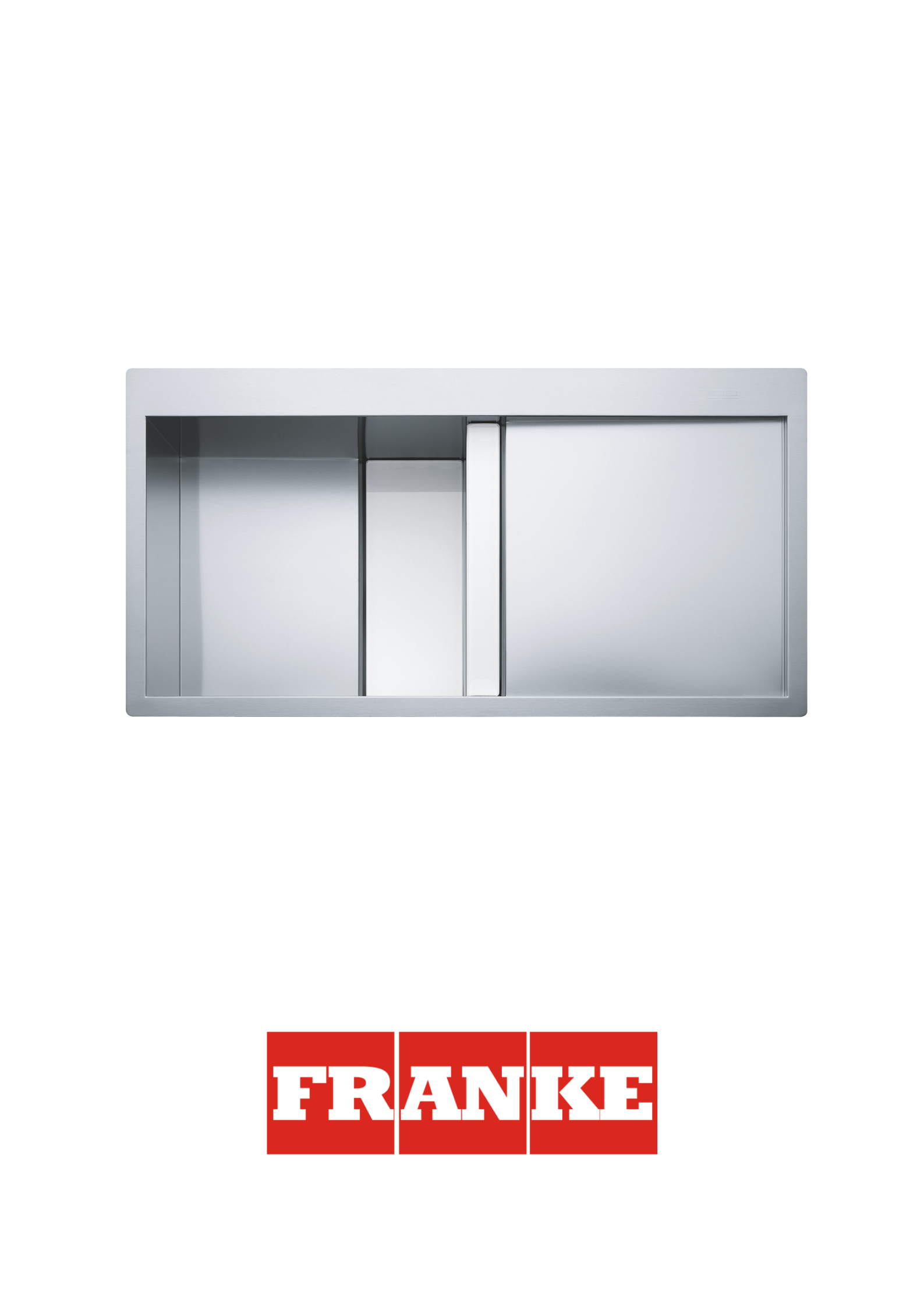 FRANKE - Poceta acero vidrio blanco - CLV 214 WHITE BX- 127.0306.411